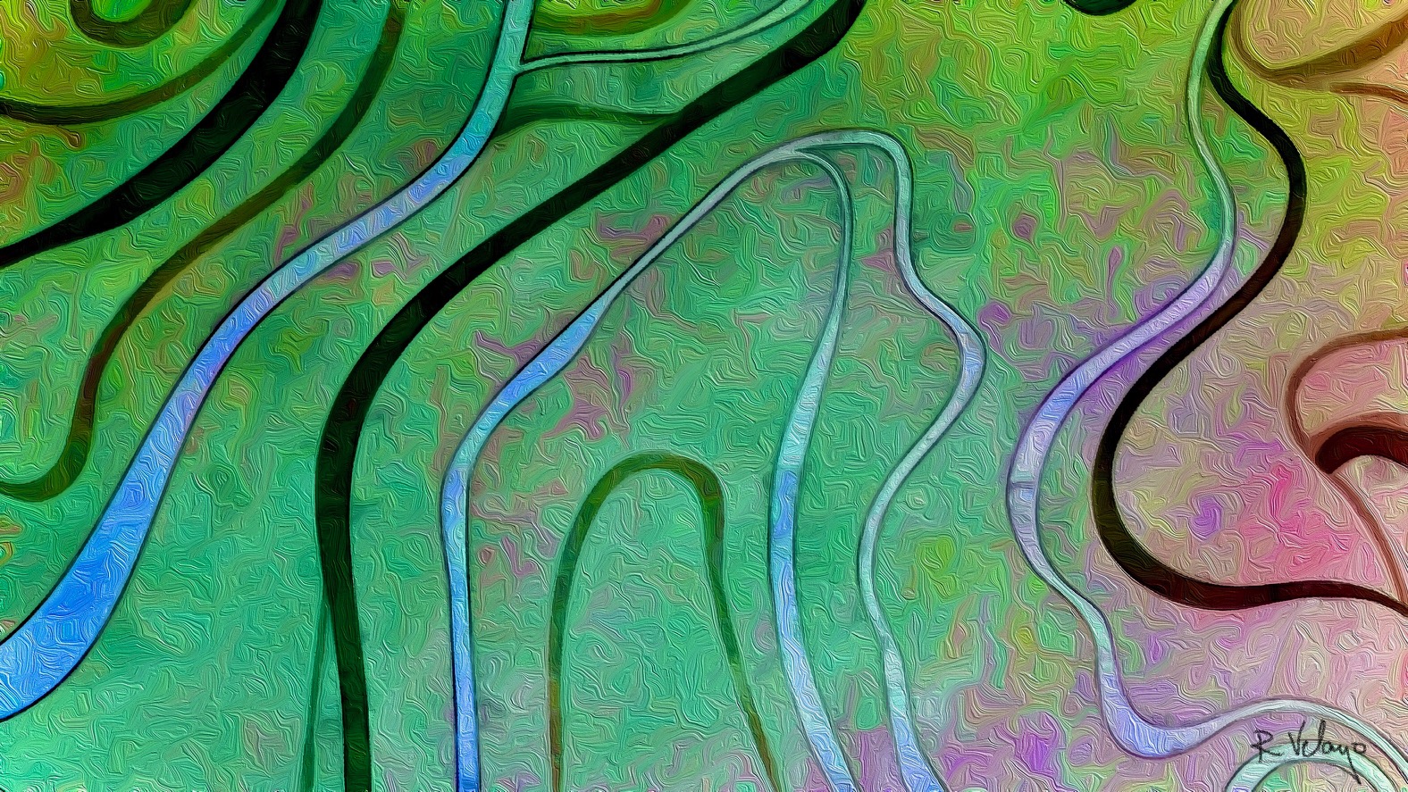 "HUES AND WINDING PATTERNS" [Created: 6/20/2021]