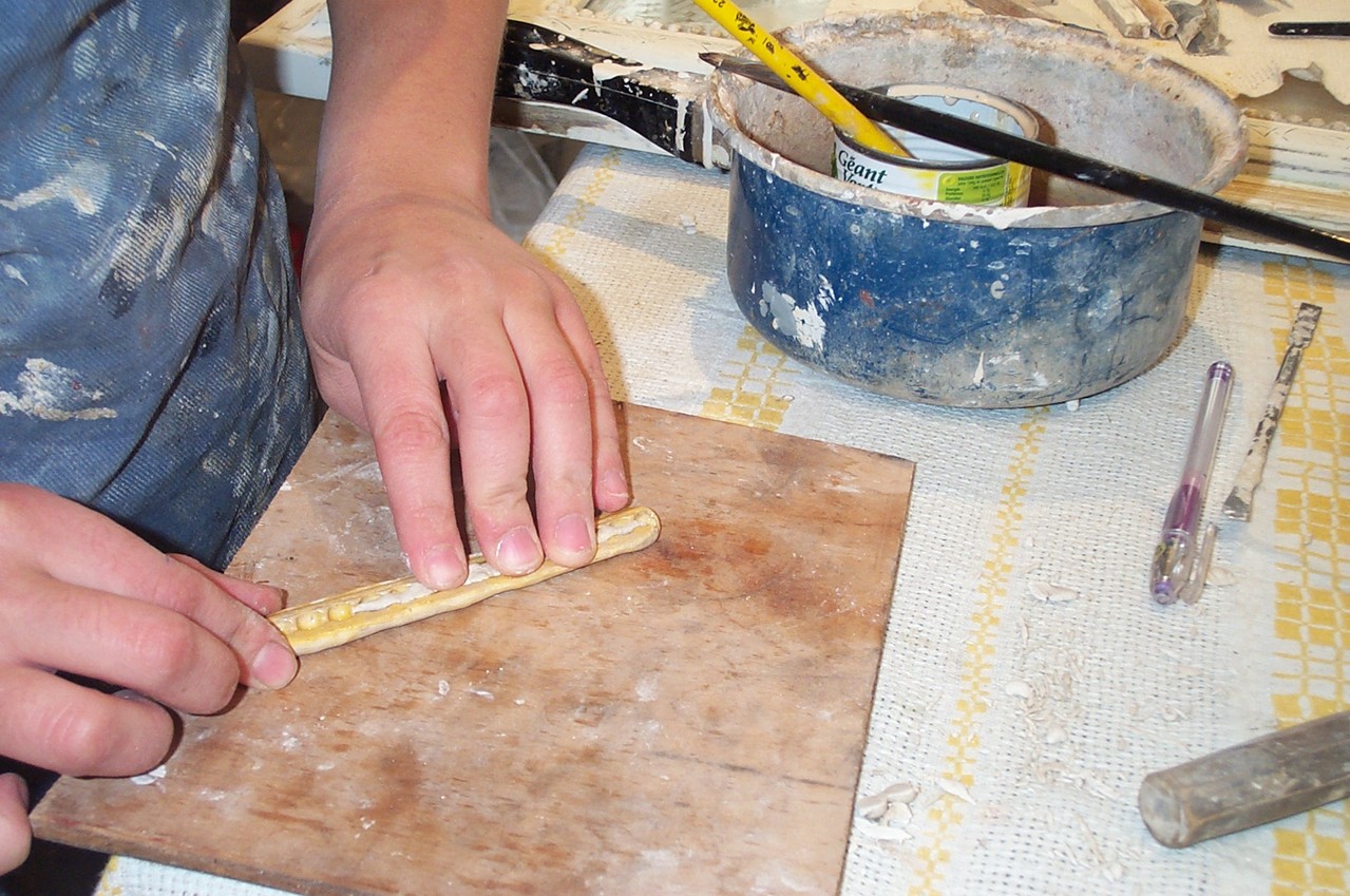 Moulage des ornements 