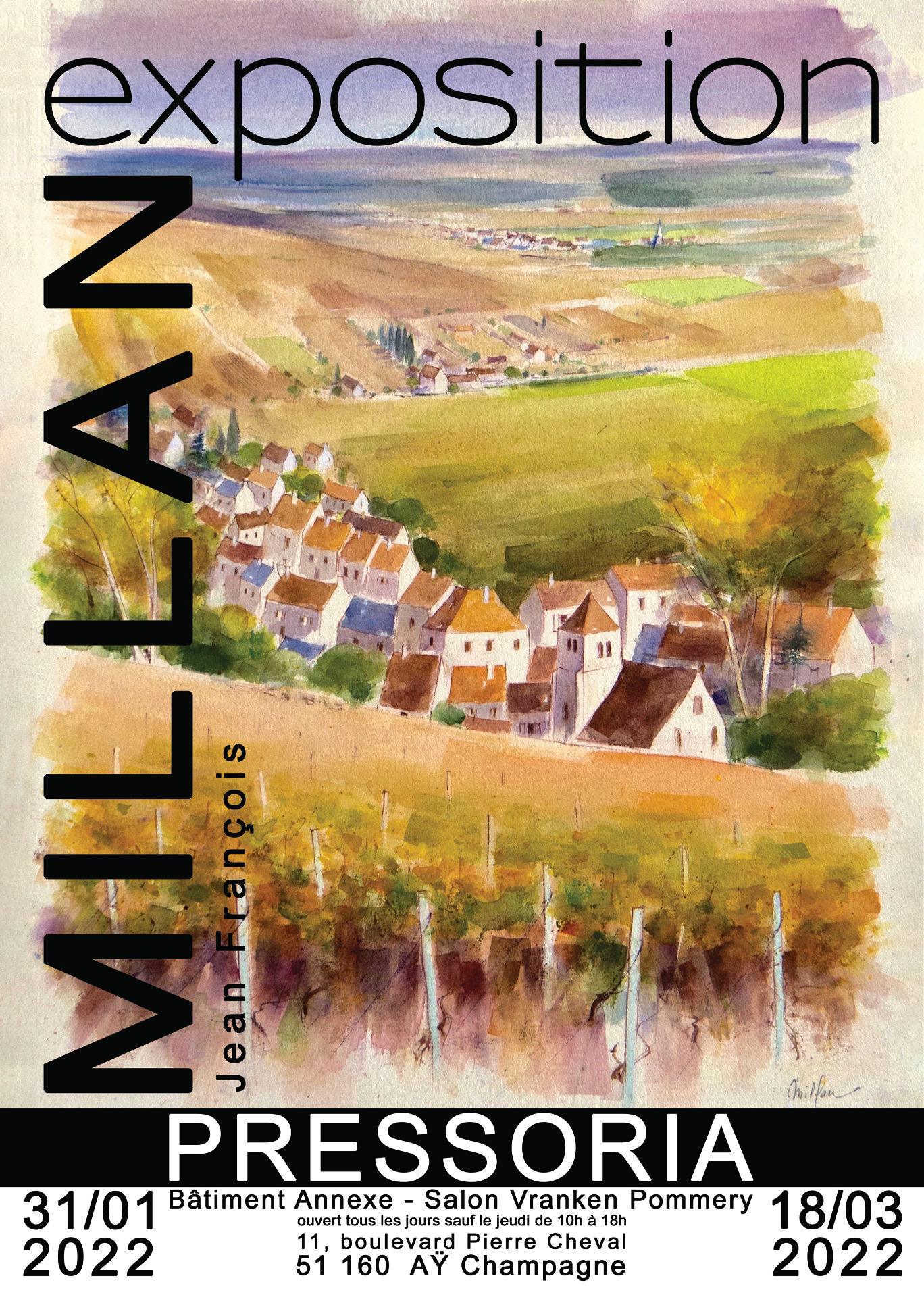 Contact - Jean-François Millan peintre figuratif