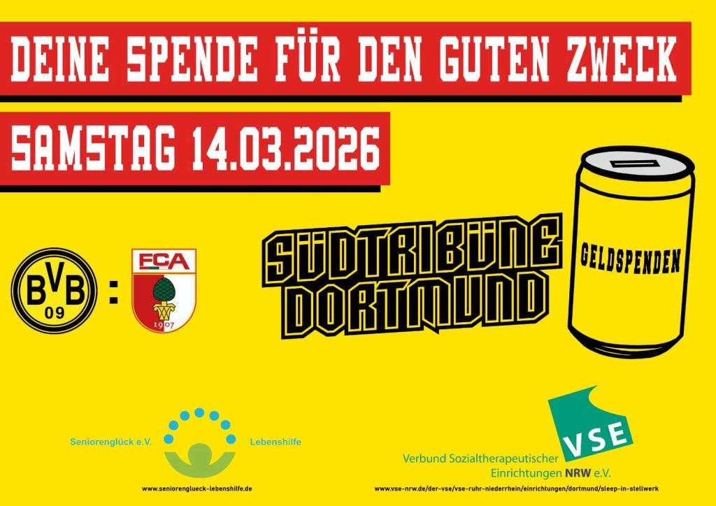 Südtribüne Dortmund - Deine Spende für den guten Zweck