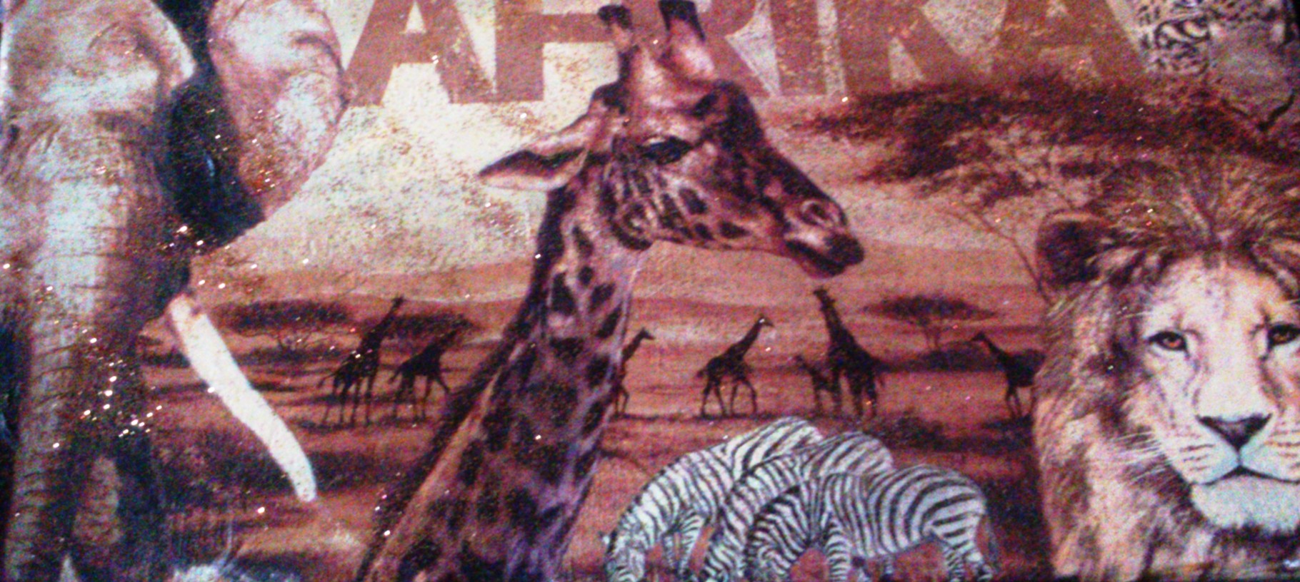 "Afrika" - 15 x 30 cm, Art.-Nr. TAF032016