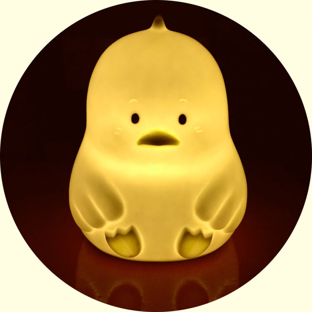 当院のマスコットキャラクターのひよこのランプ　　ニックネームは「店長」