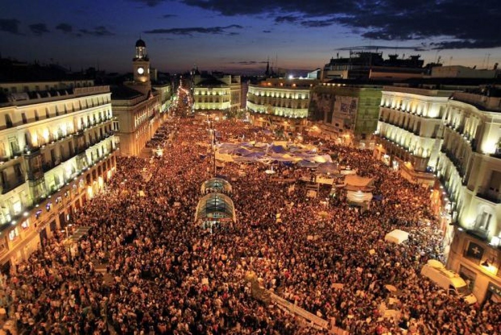 Campement de la Puerta del Sol, Madrid (Espagne), 2011 - CATEGORIE SPECIALE 2012