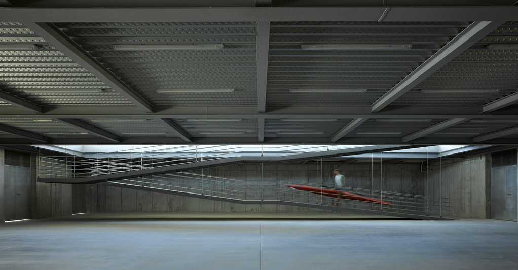 Centro de remo y piragüismo - José María Sánchez García © Roland Halbe