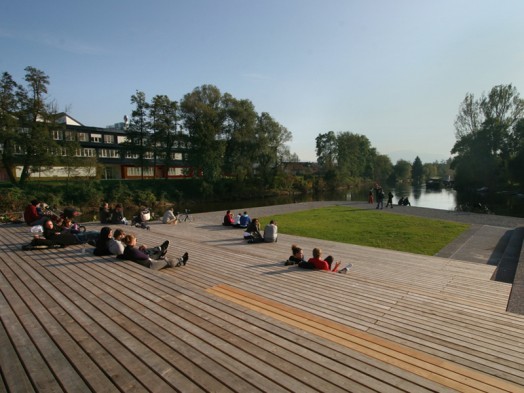 Rénovationdes berges de la rivière Liubljanica (Slovénie), 2011 - PRIX EX-AEQUO 2012