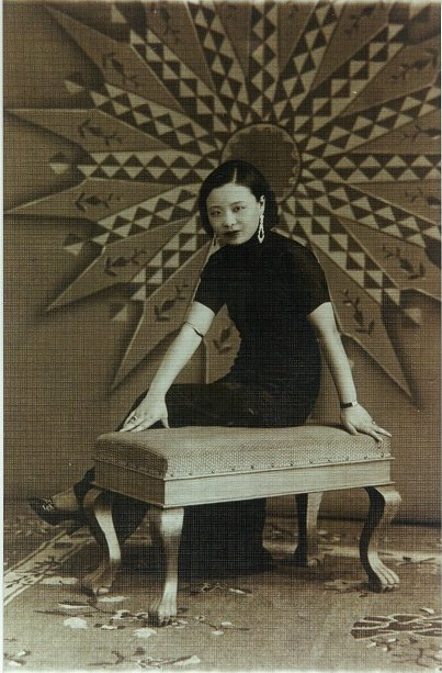 若かりし頃の師母