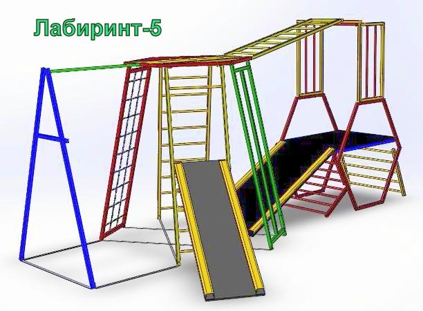 Детские спортивные тренажеры Лабиринт 5