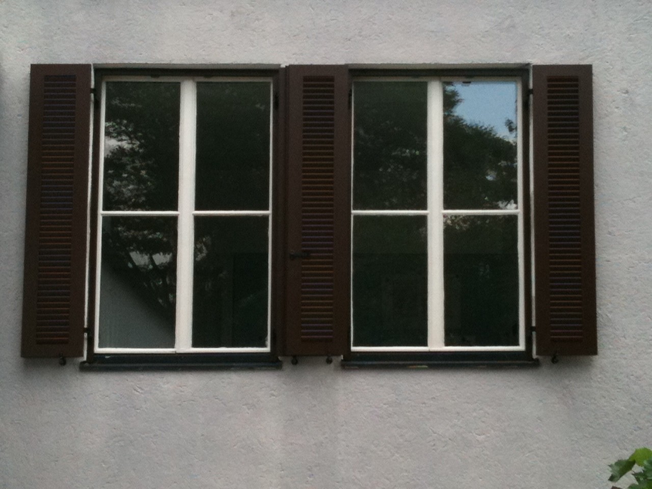 Fenster, Klappläden