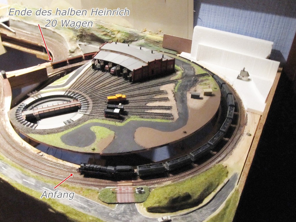 Gesmatübersicht der Testfahrt mit 20 FAD 00t und der BR 44 mit Sound
