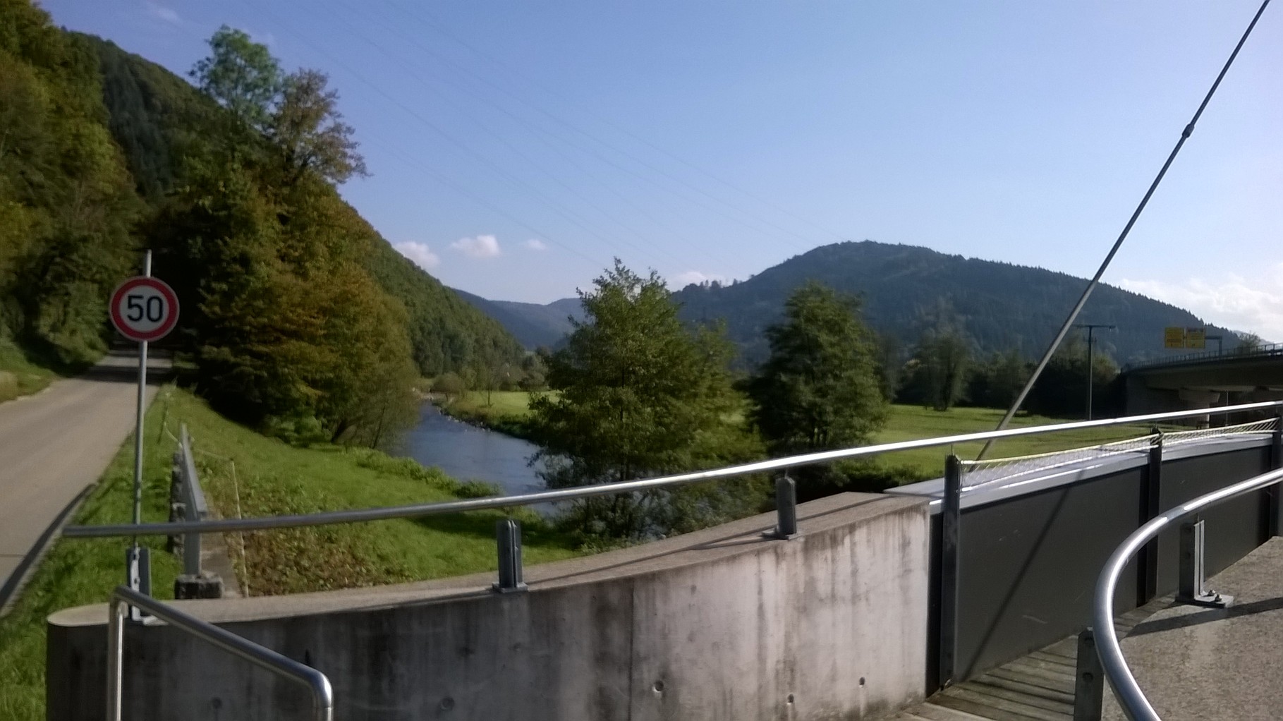 Die Brücke über die Kinzig