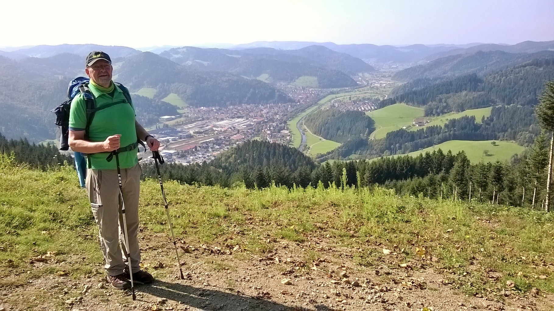 Sicht vom Spitzfelsen
