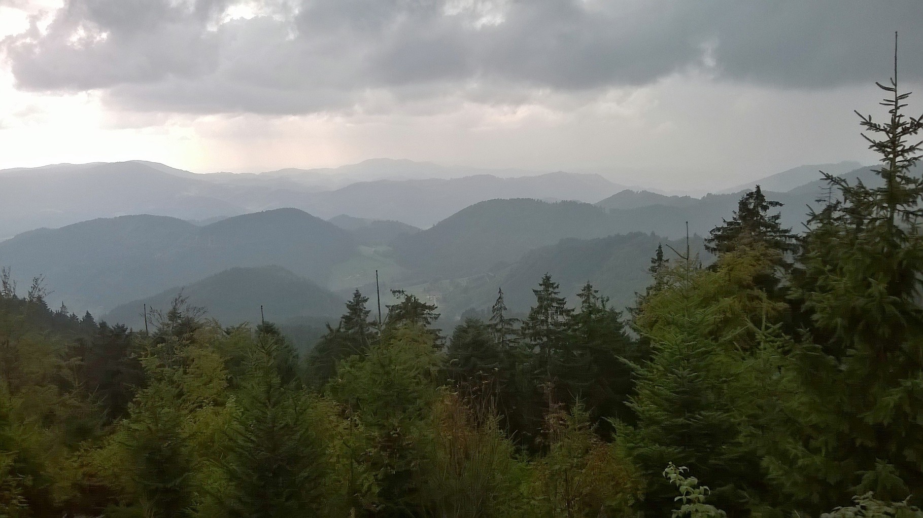 Sicht Richtung Westen