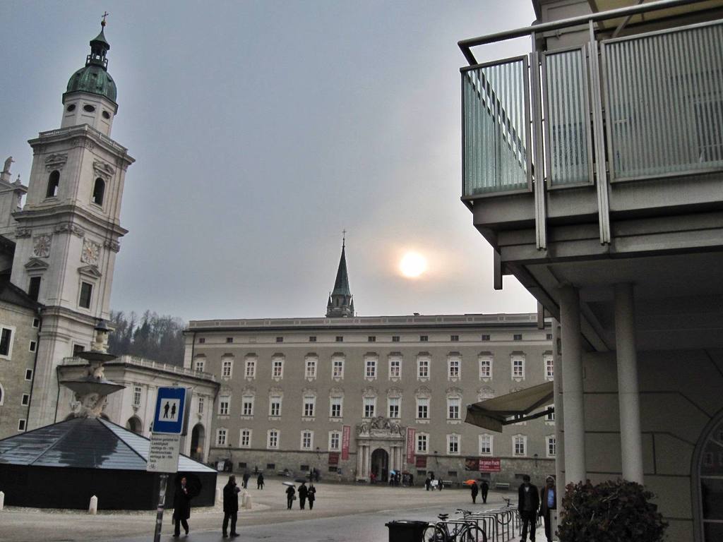 Salzburg im Regen