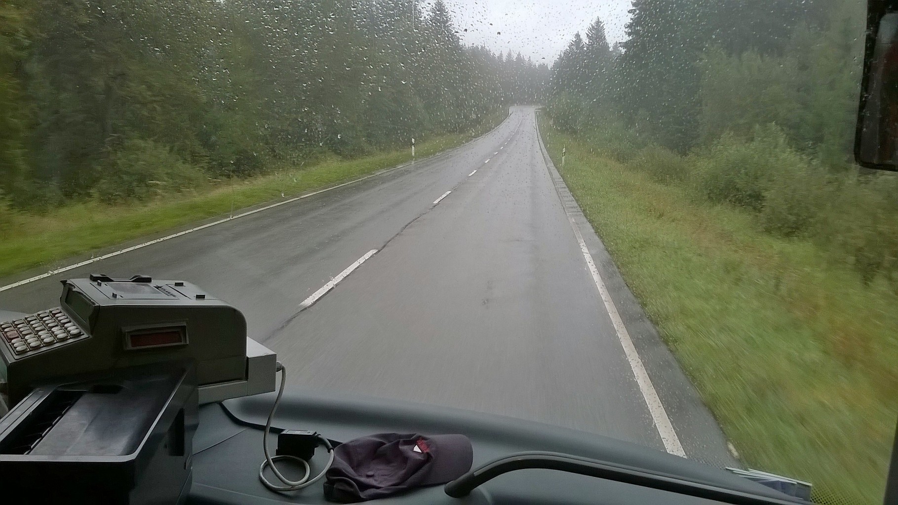 mit dem Bus Richtung Freudenstadt und Ende meiner ersten Tour