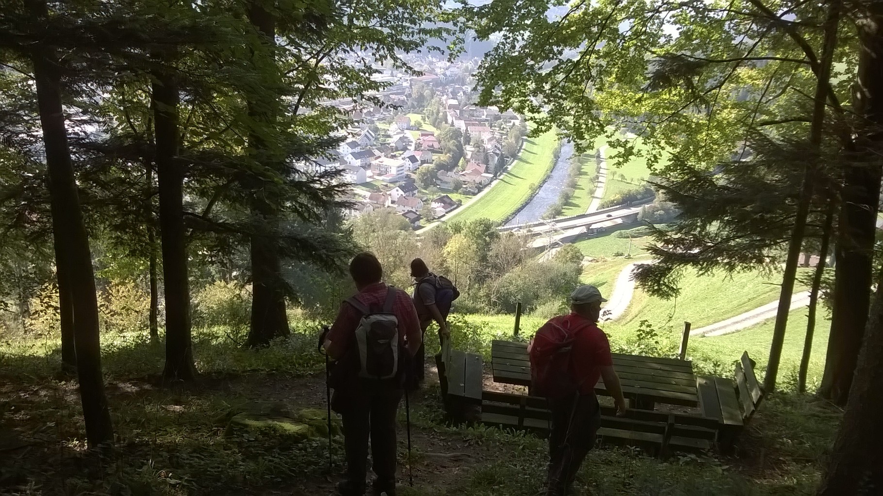 Blick auf Hausach