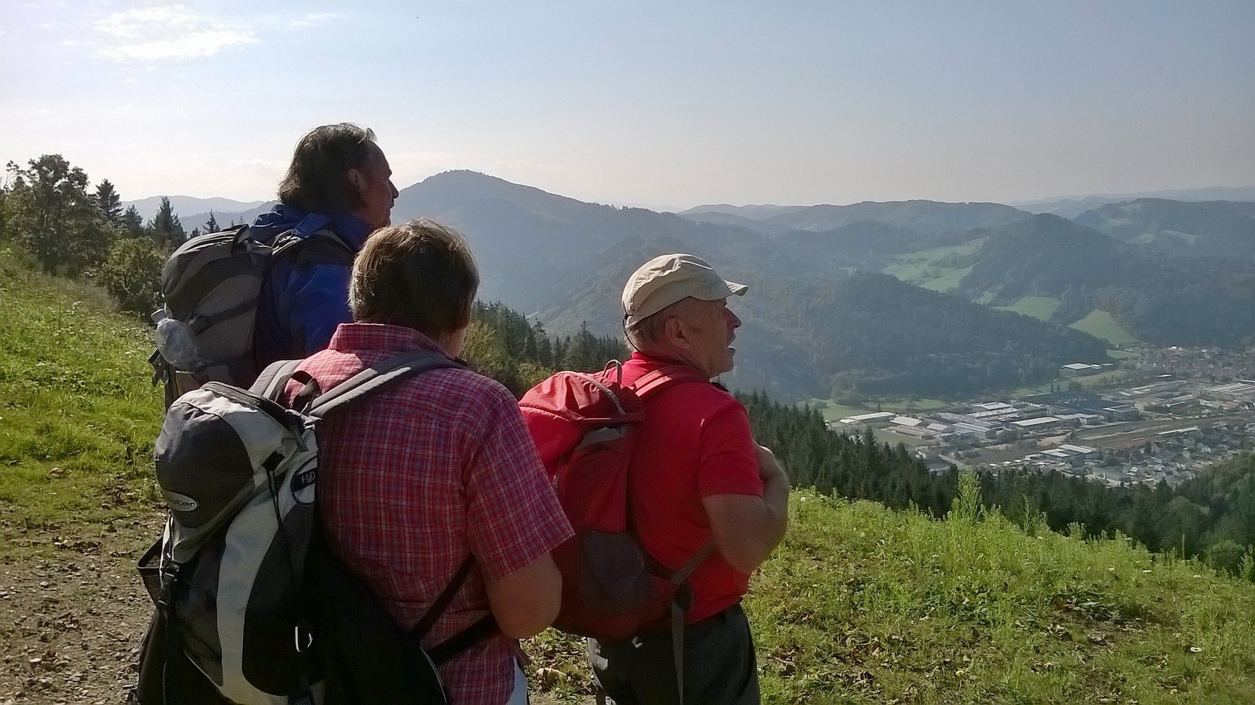 Sicht vom Spitzfelsen