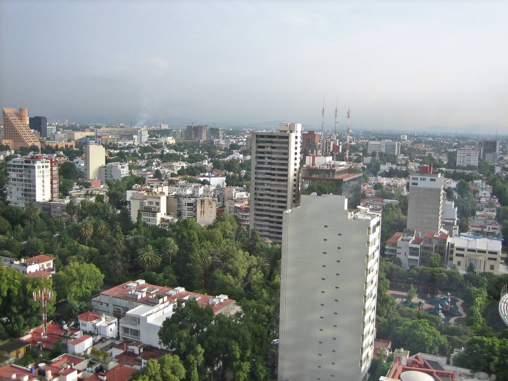 Mexico City im Morgendunst 2007
