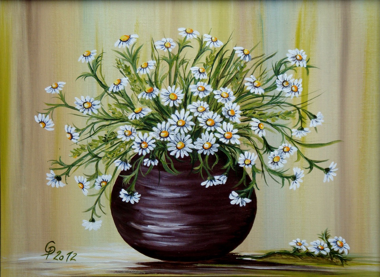 Blumenmotive 3 - christineposer-malereis Jimdo-Page!