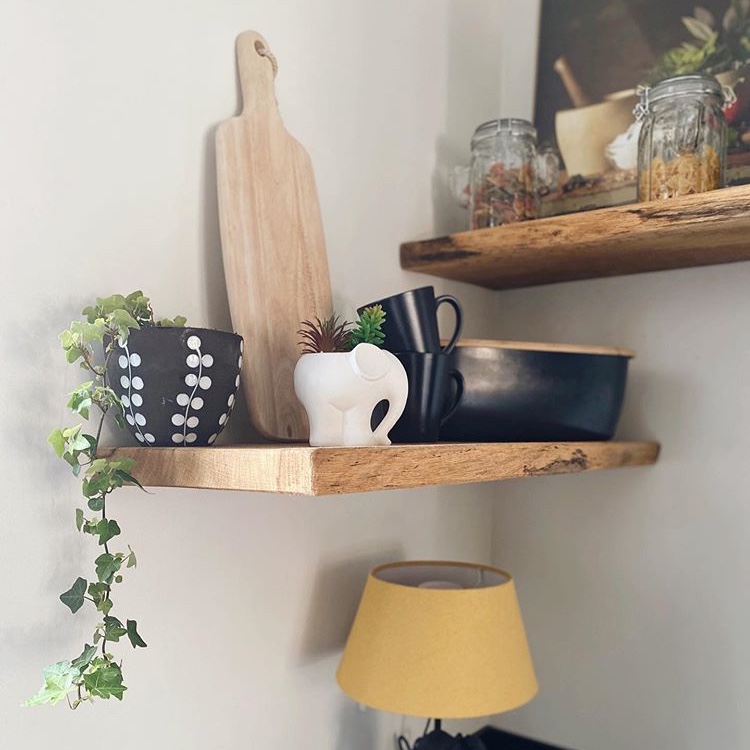 Eiken Wandplank Op Maat Wolff Houtbewerking