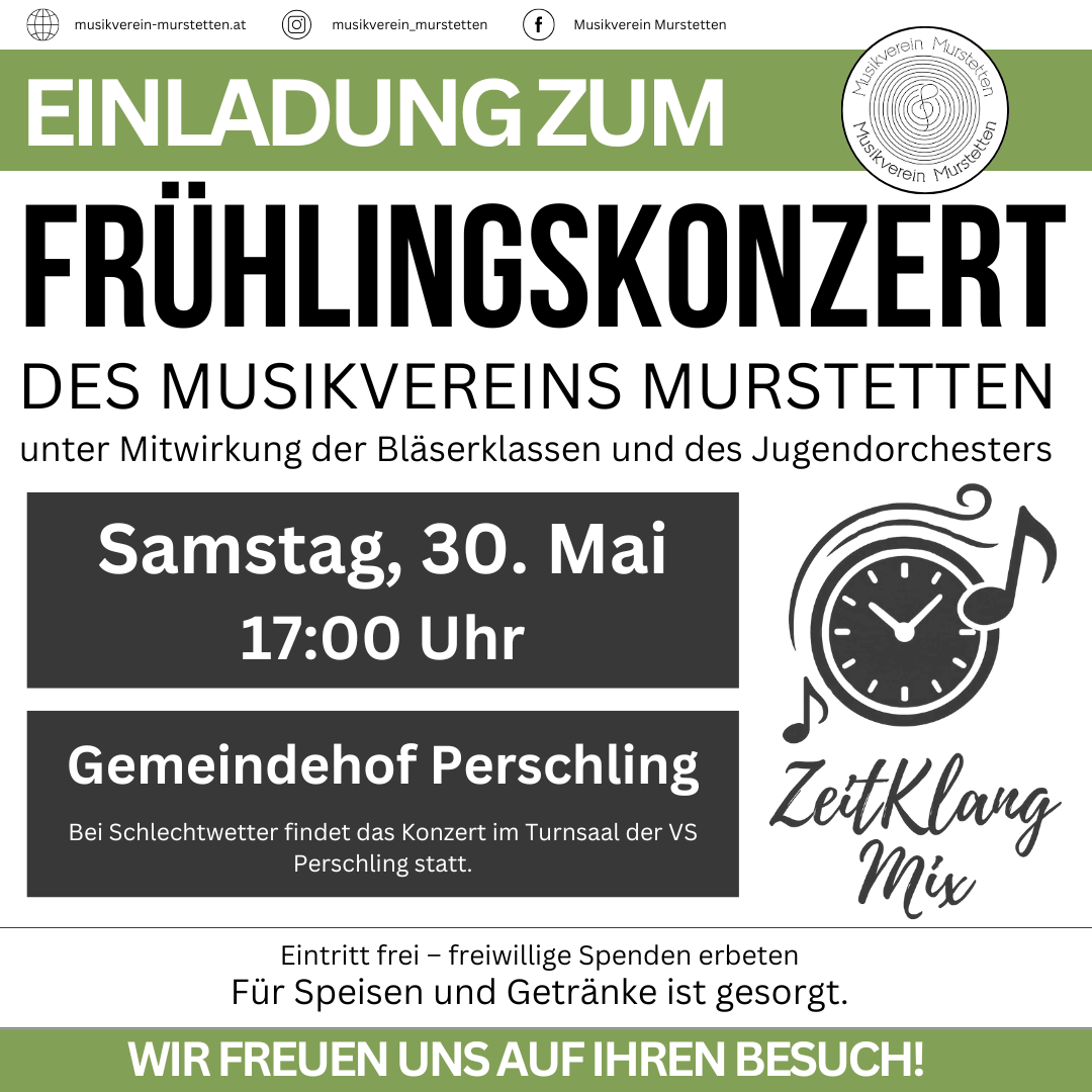 Frühlingskonzert 2026 - ZeitKlangMix