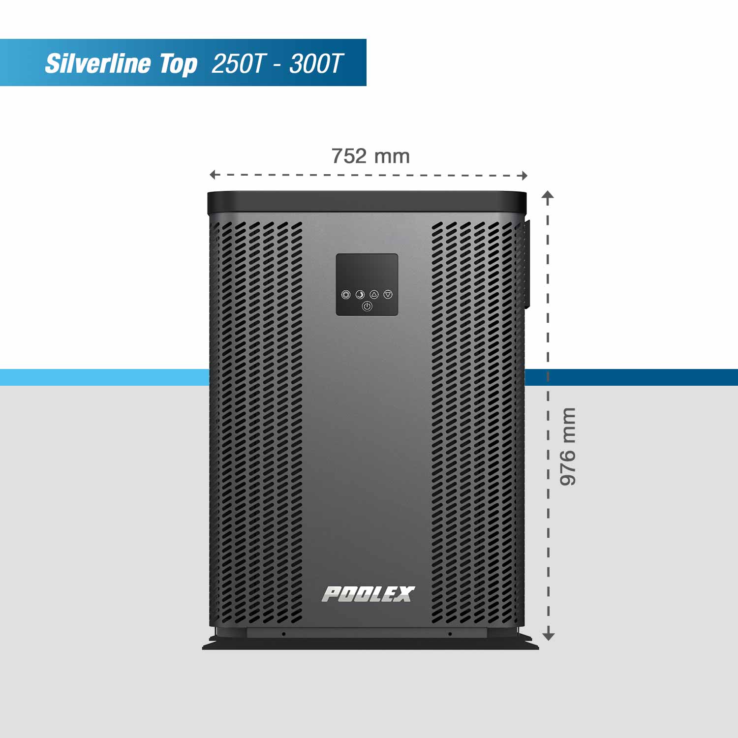 Dimensioni pompe di calore 250 Tri-300 Tri