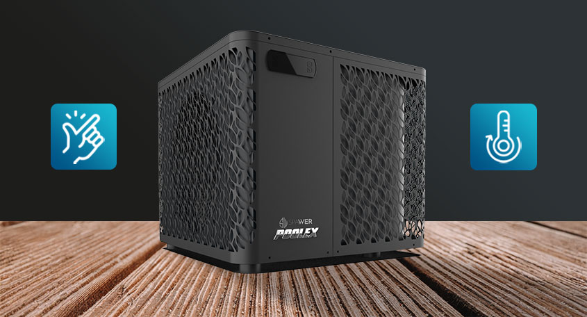 Design compatto pompe di calore per SPA