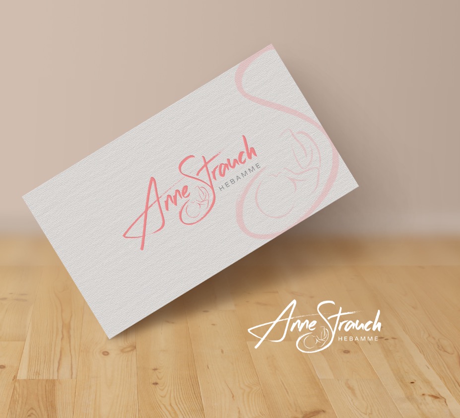 Anne Strauch Hebamme, Zschopau - Logogestaltung