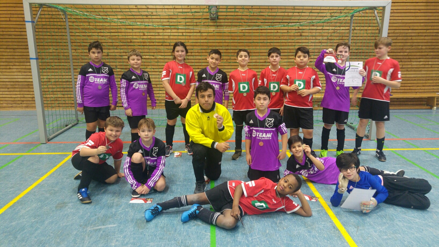 Die E-Jugend wird 2. bei der Stadtmeisterschaft 2018. Nur eine knappe 0:1 Niederlage gegen Langschede verhinderte den Turniergewinn. 