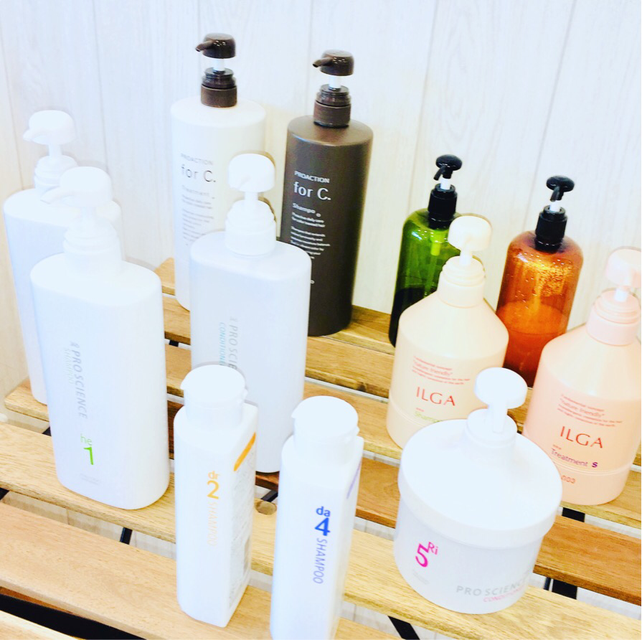 千葉市理容室シャンプー写真