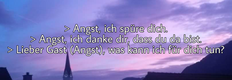 Angst loswerden