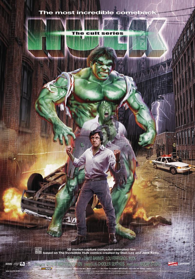 Affiche film : L'incroyable Hulk / The Incredible Hulk
