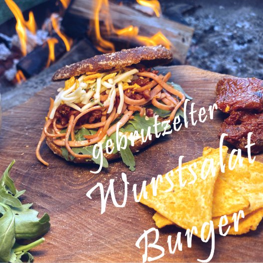 wurstsalat Burger