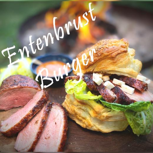 Entenbrust Burger