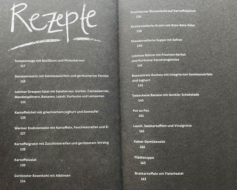 Rezepte Franz Keller, Ab in die Küche