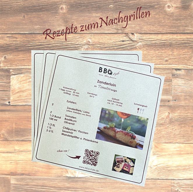 Grillfurnier, Grillpaper, Rezepte Grillfurnier