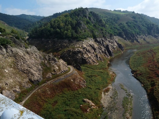 Les Gorges de la Truyère du Pont de Tréboul, Ste Marie (Cantal) 11 septembre 2014