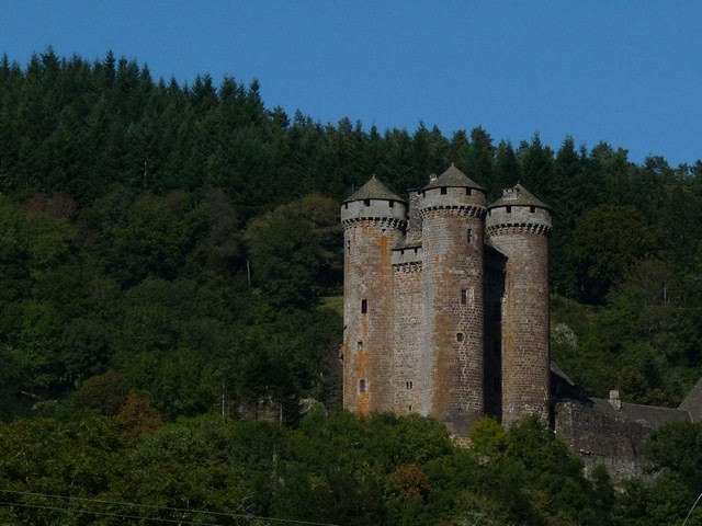 Le château d'Anjony, Tournemire (Cantal) 12 septembre 2014