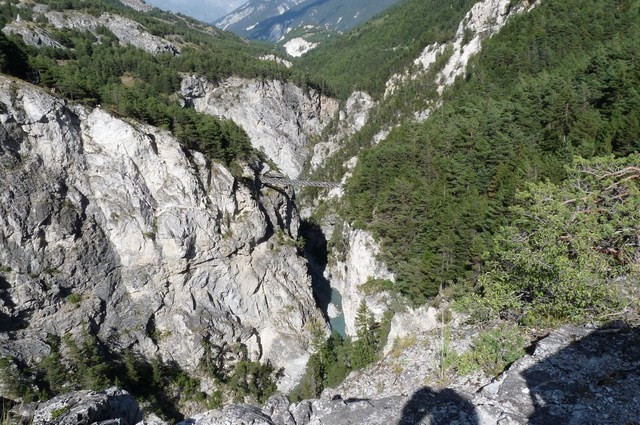 Le pont du diable, Avrieux (Savoie) 14 août 2009