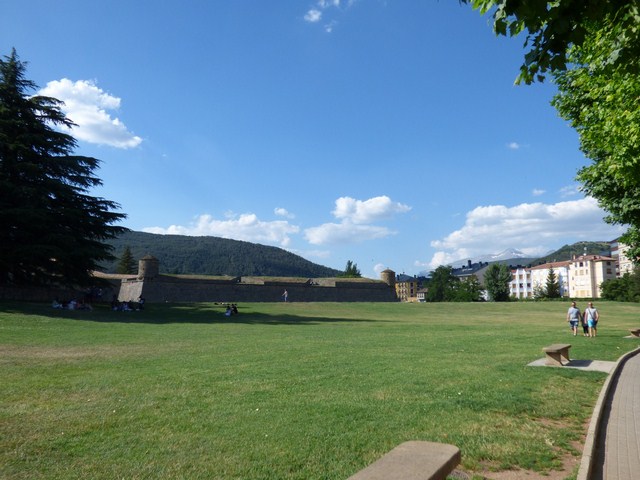  Château San Pedro, Citadelle de Jaca, (Huesca) (Espagne) 9 juillet 2016