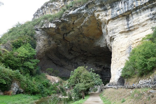 La grotte du Mas d'Azil, Le Mas d'Azil (Ariège) 25 septembre 2010