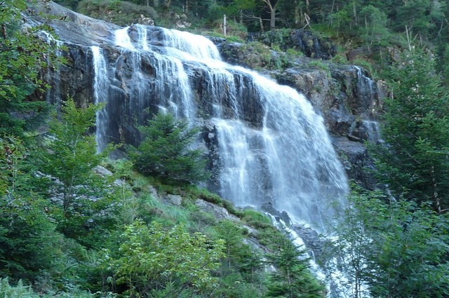 La cascade d'Ars, Aulus les Bains (Ariège) 19 septembre 2010
