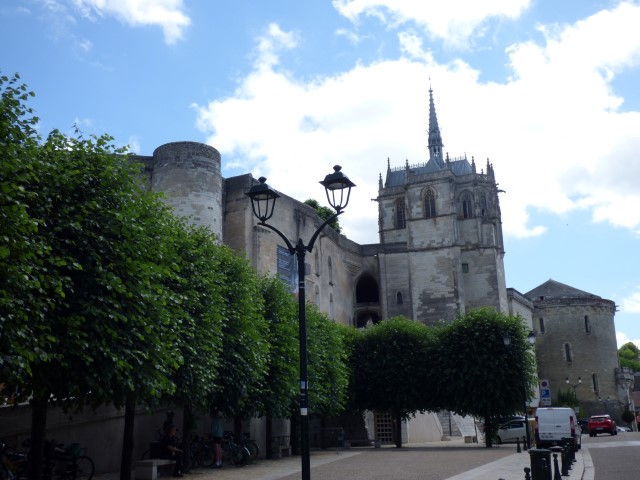 La  Chapelle Saint-Hubert du château d'Amboise. (Indre et Loire) 12 juin 2017