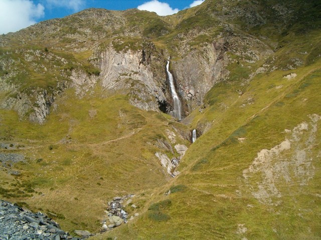 La cascade d'Ilhéou, Cauterets (Hautes Pyrénées) 27 septembre 2008