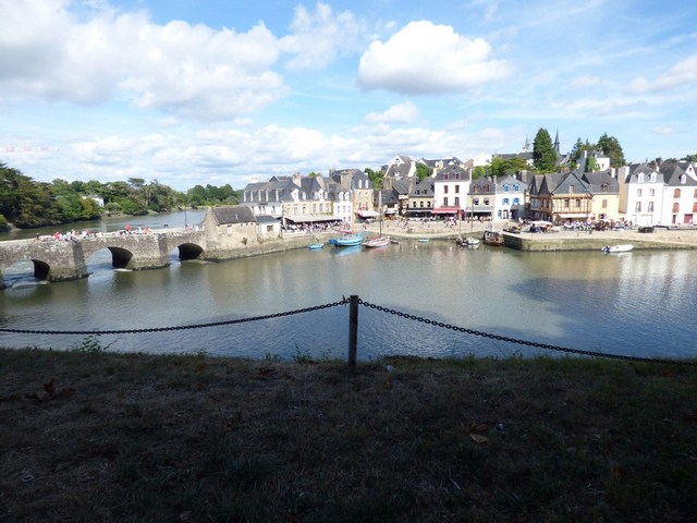 Le port de Saint Goustan, Auray (Morbihan) 5 août 2016