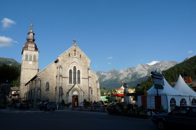 L'église Notre-Dame de l'Assomption, Le Grand Bornand (Haute Savoie) 21 août 2010