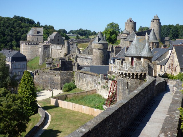  Le château, Fougères (Ille et Vilaine) 15 août 2016