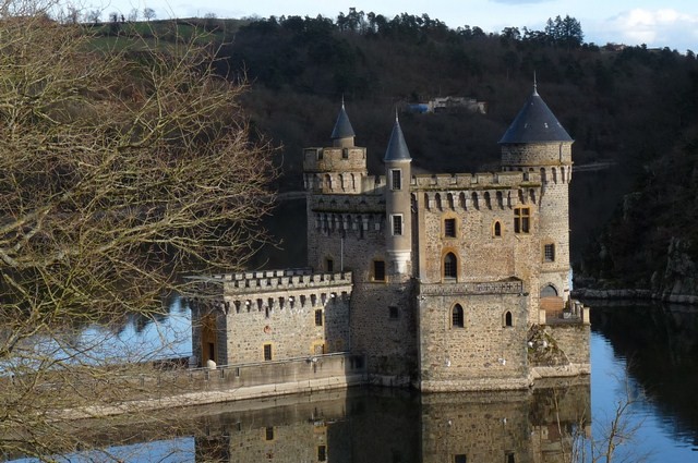 Château de la Roche, St Priest La Roche (Loire) 8 mars 2013
