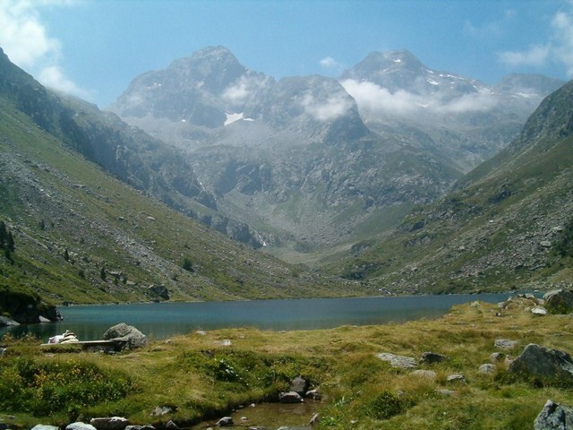 Le lac d'Estom, Cauteret (Hautes Pyrénées) 28 juillet 2007