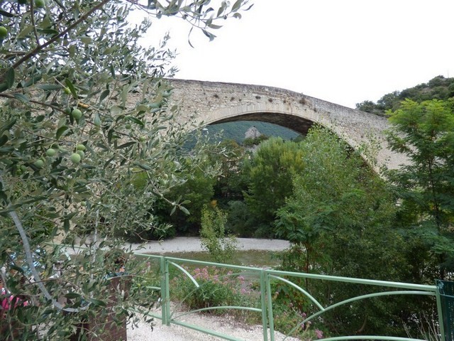 Pont sur l'Eygues, Nyons (Drôme) 12 septembre 2015
