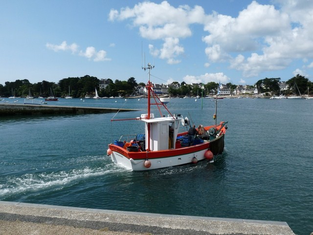 Départ du port,  Bénodet (Finistère) 4 août 2014